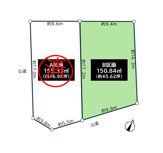区画図／間取り