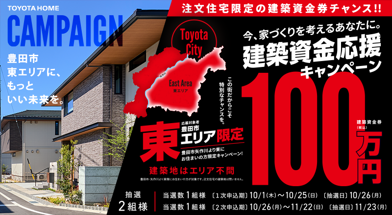 建築資金応援キャンペーン