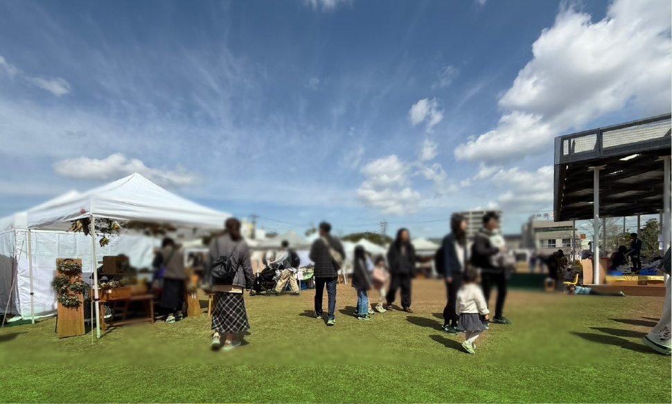 籠田公園（マルシェ）