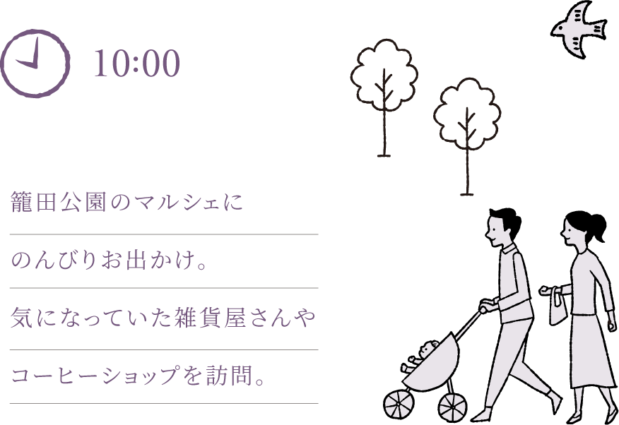 籠田公園のマルシェにのんびりお出かけ。気になっていたショップや地元の味を満喫。
