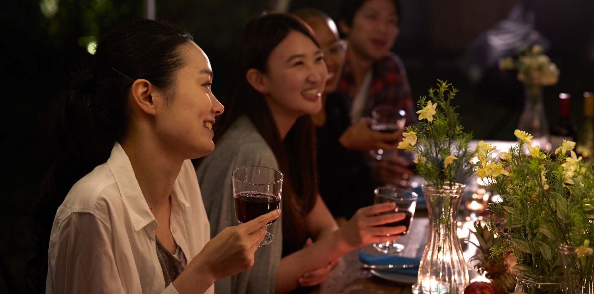 夕暮れ。わが家が、ちょっとしたBarになる。
