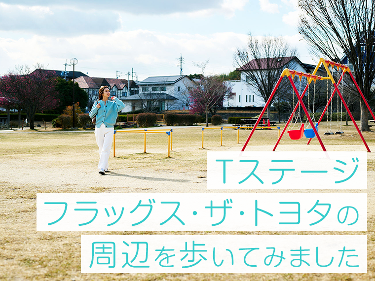 Tステージ フラッグス・ザ・トヨタの周辺を歩いてみました