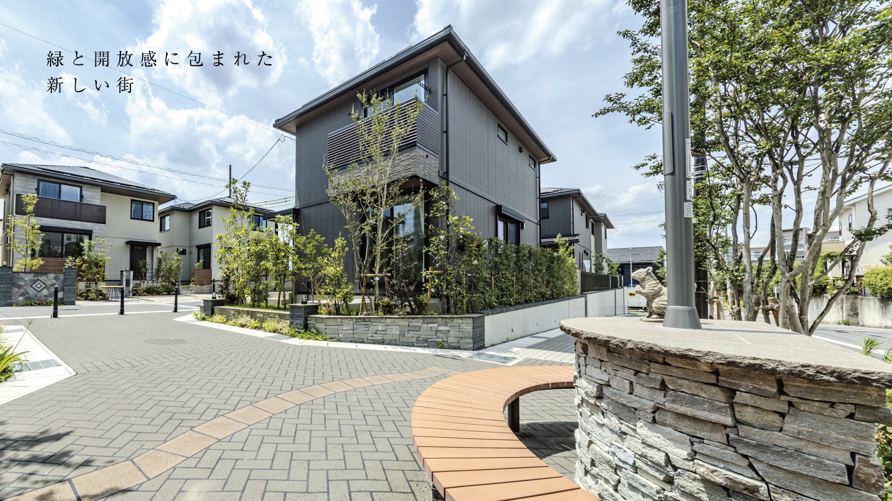 フォレスタ守山建売住宅16邸建設中