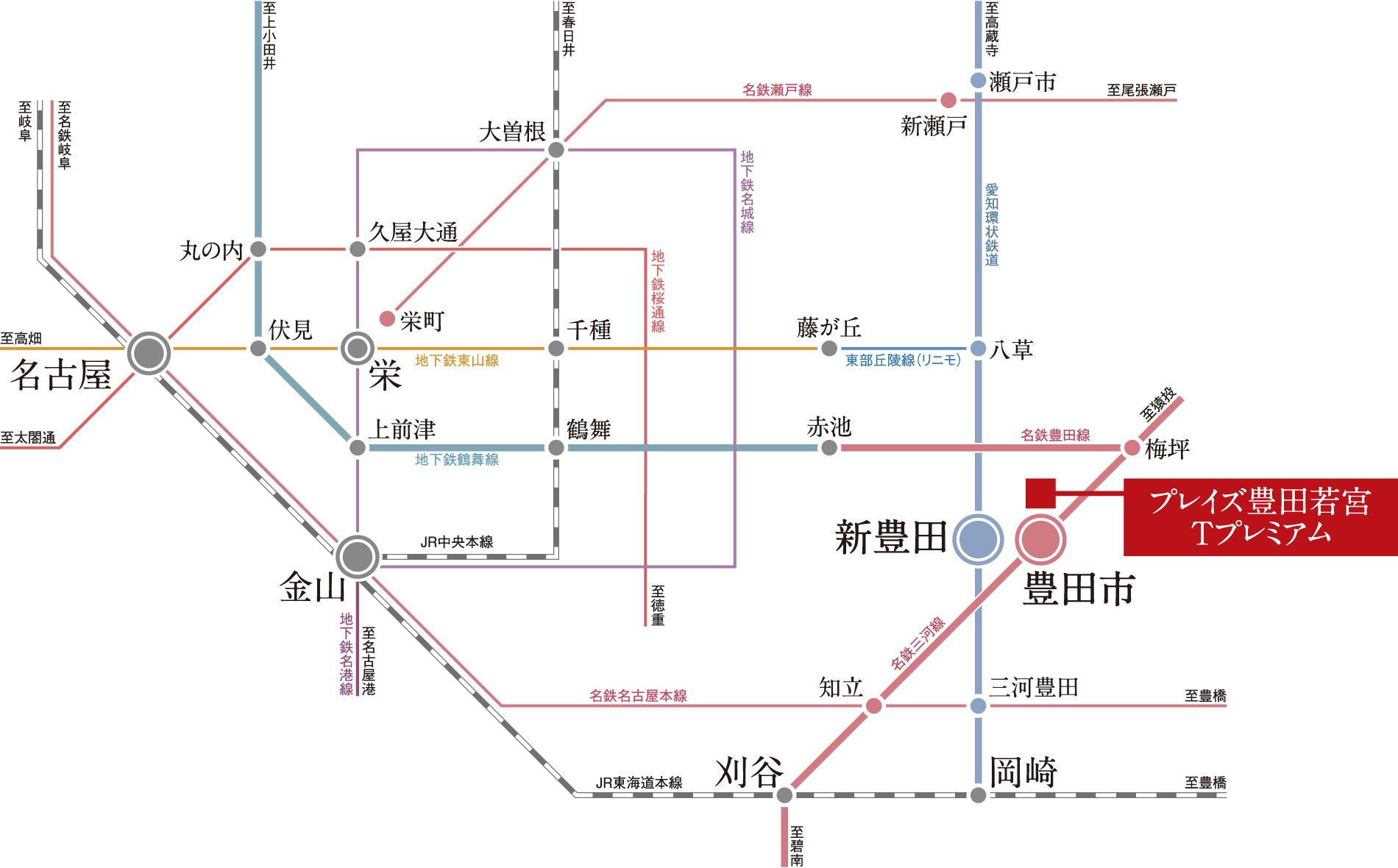 鉄道路線図