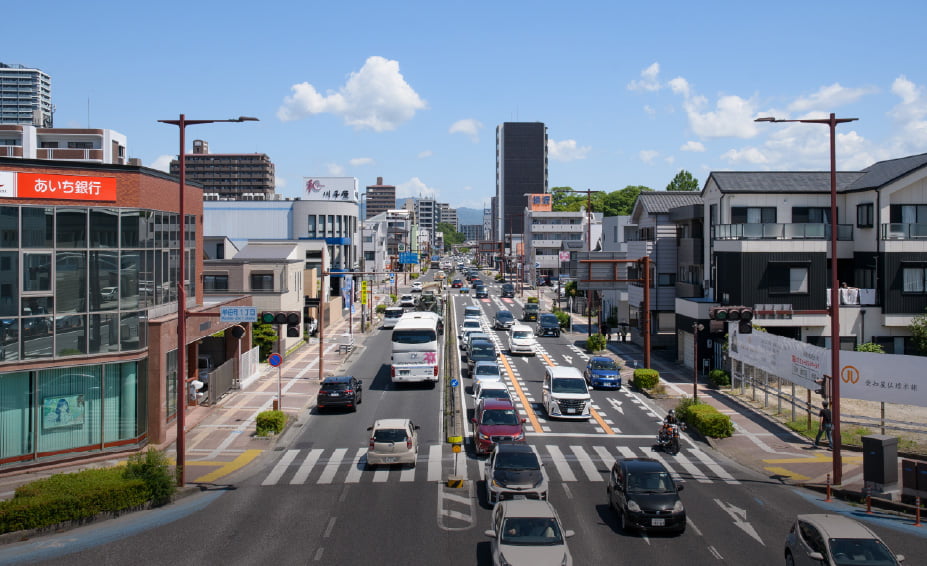 国道153号線