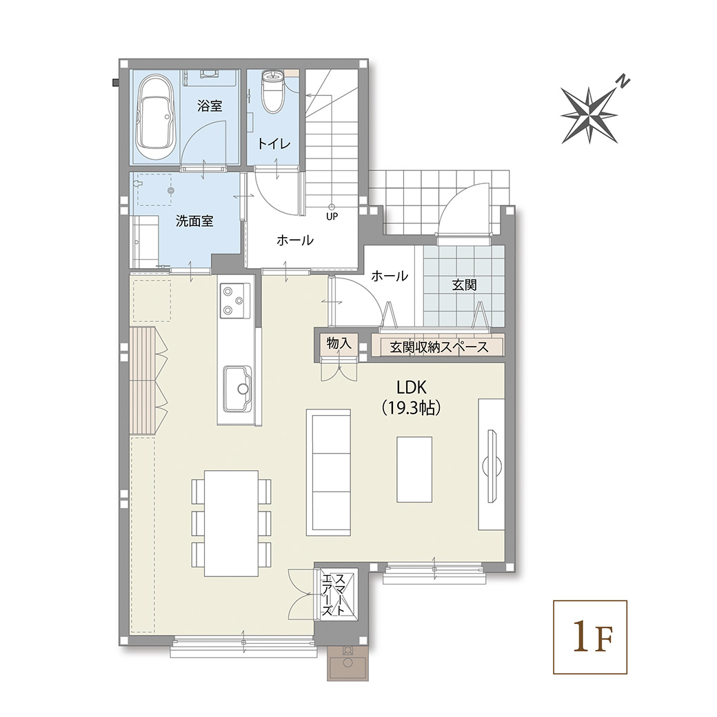 間取り図(1F)
