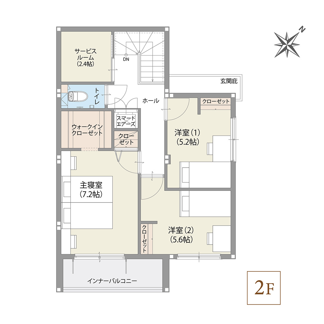 間取り図(2F)