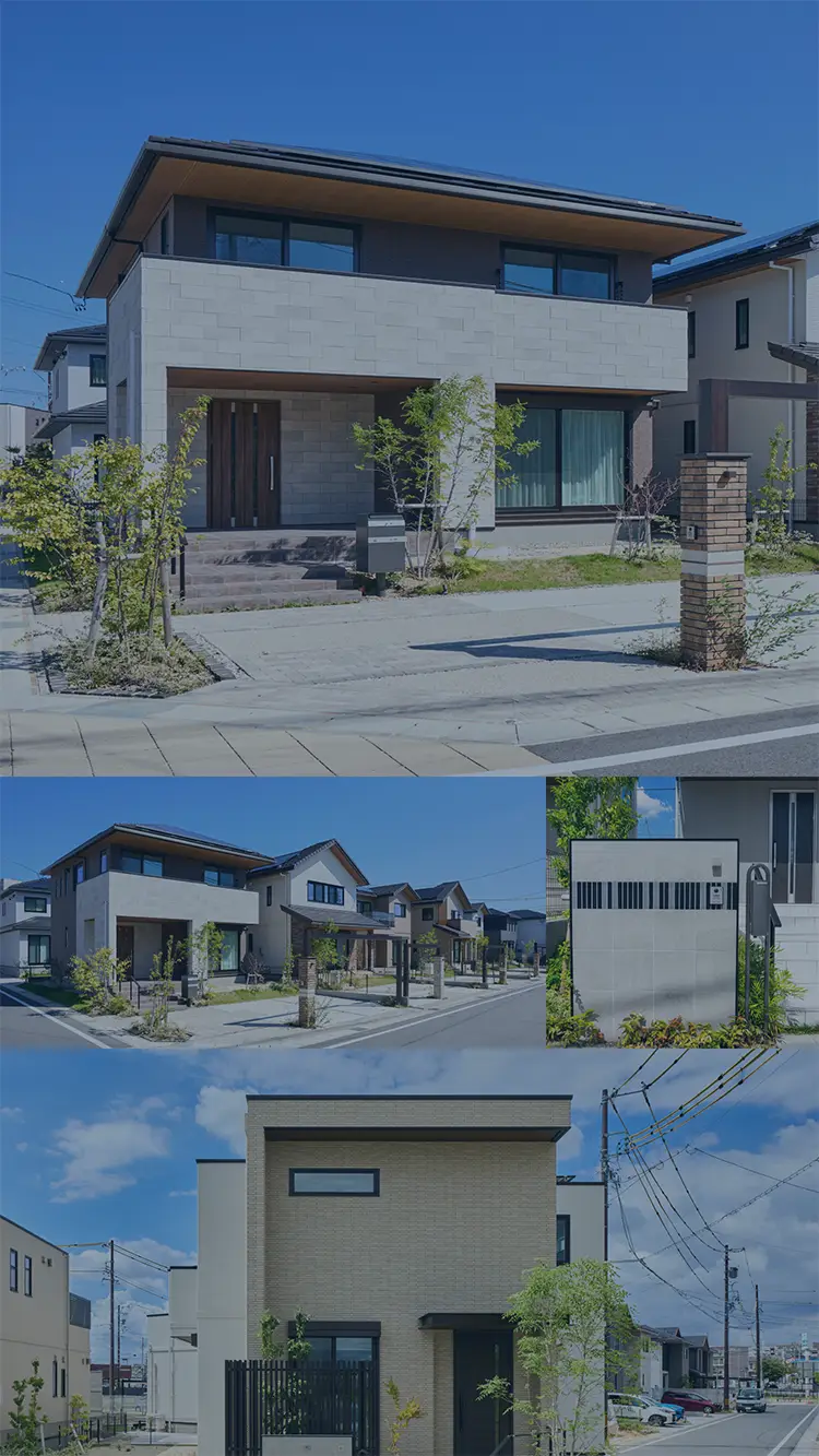 庭+駐車3台　ゆとりの敷地